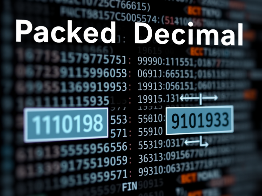packed decimal in cobol, comp 3