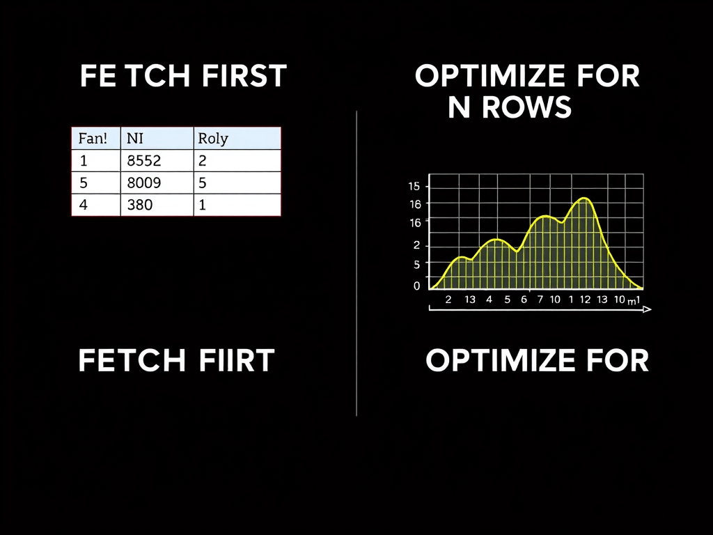 FETCH FIRST N ROWS Vs OPTIMIZE FOR N ROWS in&nbsp;DB2