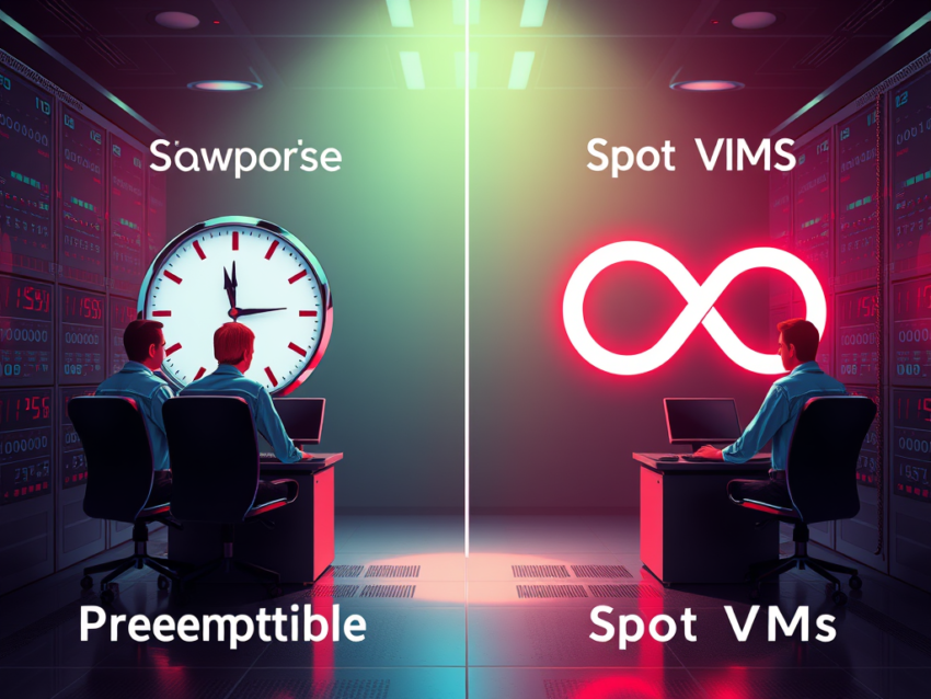 spot vm and preemtible vm in GCP